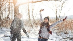 Поцелуй на морозе (исполняют Ирина Муравьева и Виталий Соломин)