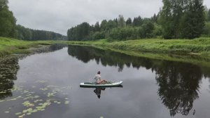 Река Медведица в Тверской области и красота природы вокруг. Шикарное место для похода с палатками!