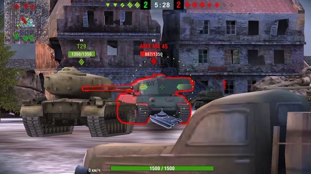 WoT Blitz играю за Tiger P