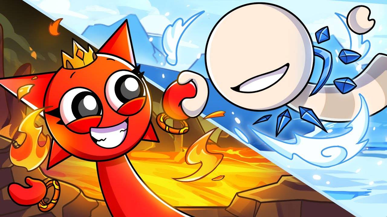 ЭЛЕМЕНТАРНАЯ история любви!! Анимационная игра Incredibox Sprunki смотреть онлайн