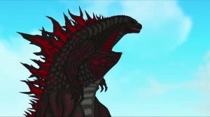 Легендарная шин Годзилла против Годзиллы земля