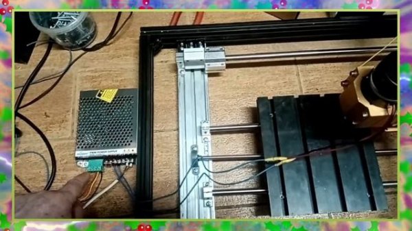 Питание мотора шпинделя CNC