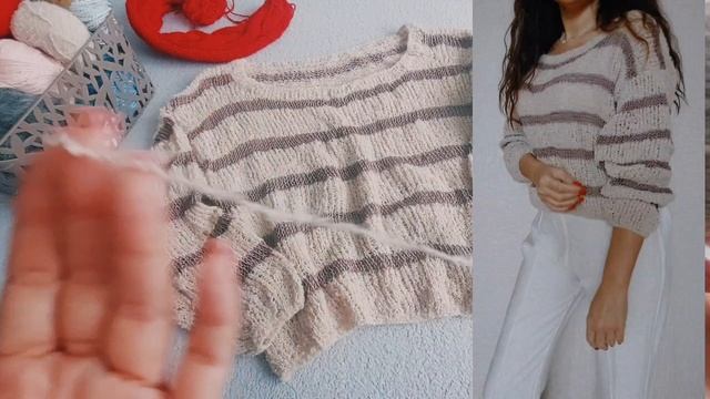 ДЖЕМПЕР БУКЛЕ/ Бесплатные мастер классы в Телеграм смотреть онлайн