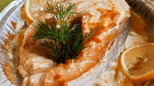 Семга в духовке с картошкой