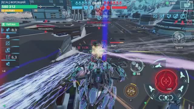 Новый робот Cтрикс выносит фулл Атласа War Robots #warrobots #wrcommander смотреть онлайн