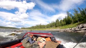 Мы вновь на реке Северная, рыбалка по низкой воде. Часть 1.