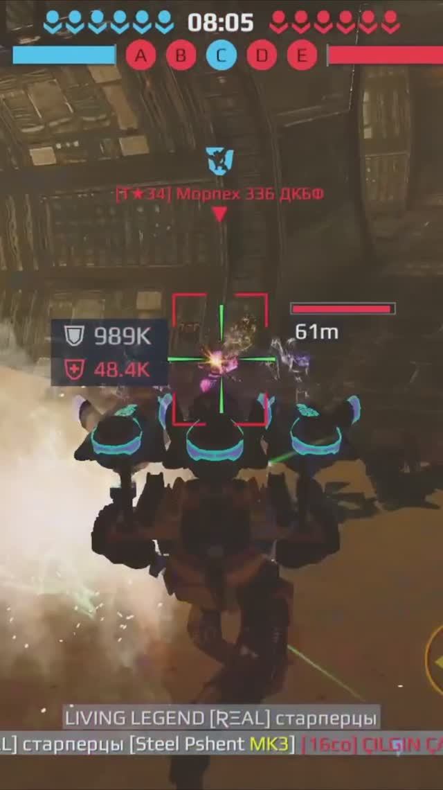 Старый фалькон из 2017 ломает фулового робота собаку Teth из 2025 в ближнем бою #warrobots #teth смотреть онлайн