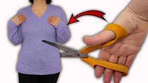 Сделайте это со старым свитером! Советы по ремонту одежды