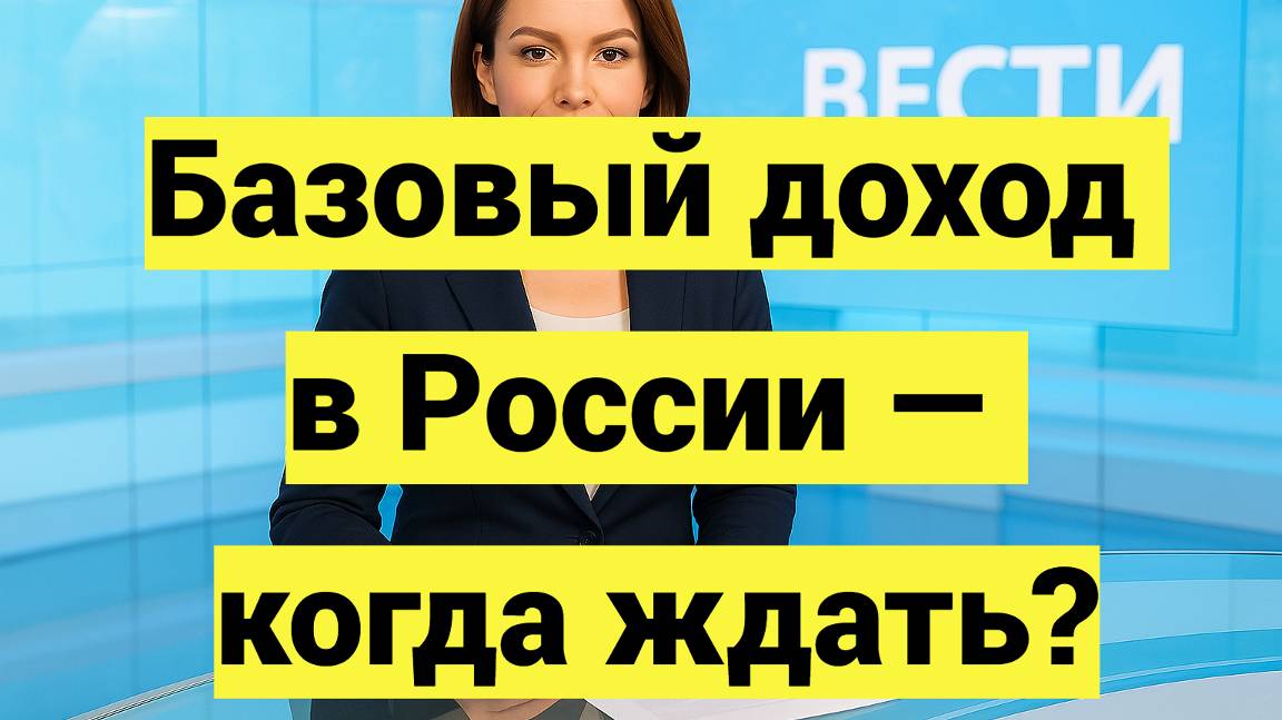 Базовый доход в России — когда ждать? смотреть онлайн