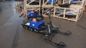 Мотобуксировщик СИГМА-3 с реверсом. Теперь с двигателем 10 лс. В 2 раза дешевле китайского снегохода