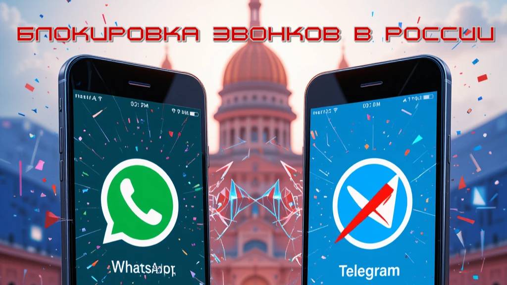 WhatsApp и Telegram: Блокировка звонков в России