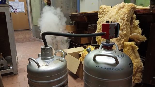 Liquid Nitrogen Pump Repumping