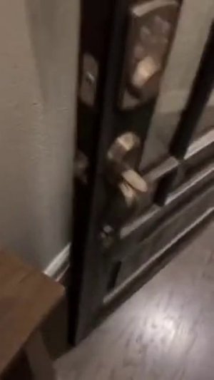 Дверь в доме ведущего игры Что? Где? Когда?