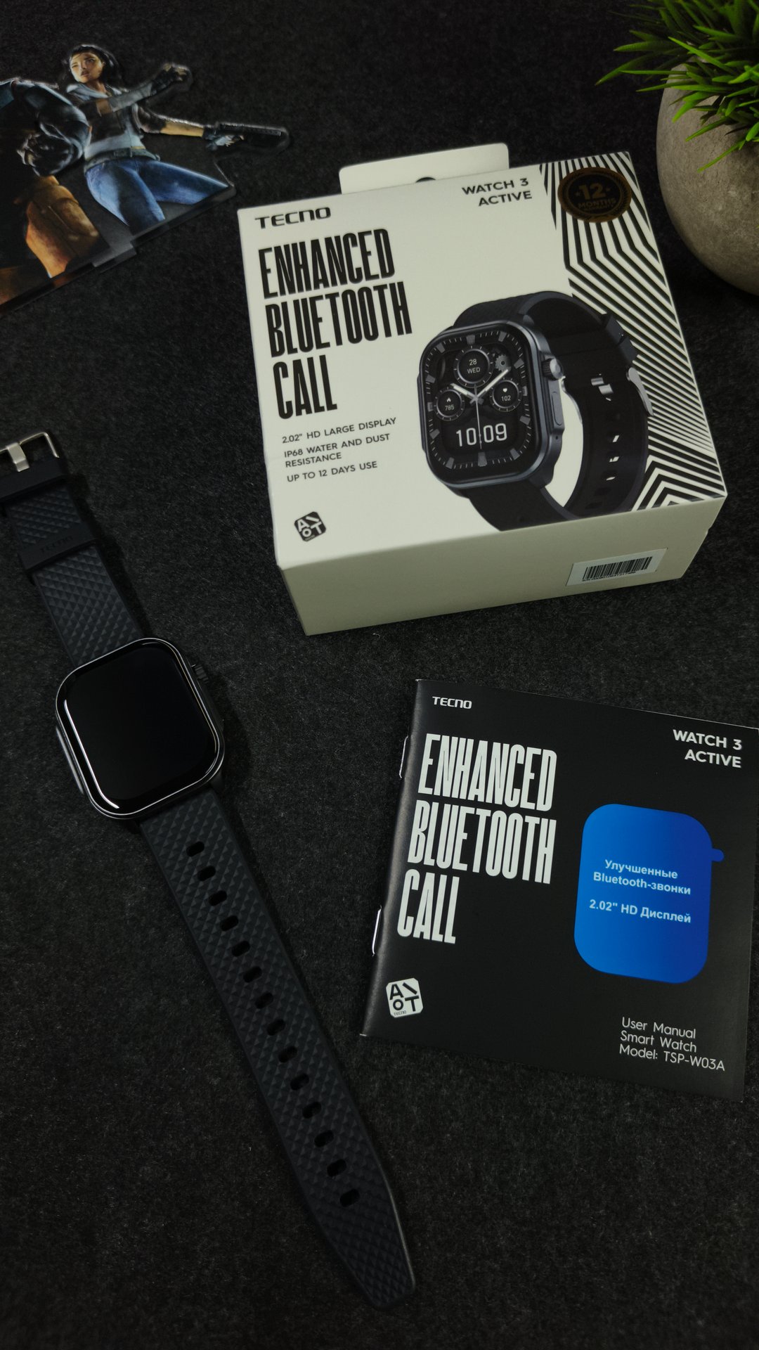 Обзор новинки смарт часы Tecno Watch 3 Active смотреть онлайн