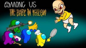 AMONG US  против малыша в желтом, Шарко, Губки Боба, взлома системы безопасности FNAF