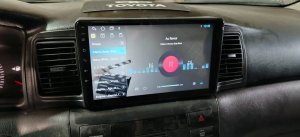 Замена штатной магнитолы на андроид в авто Toyota Corola
