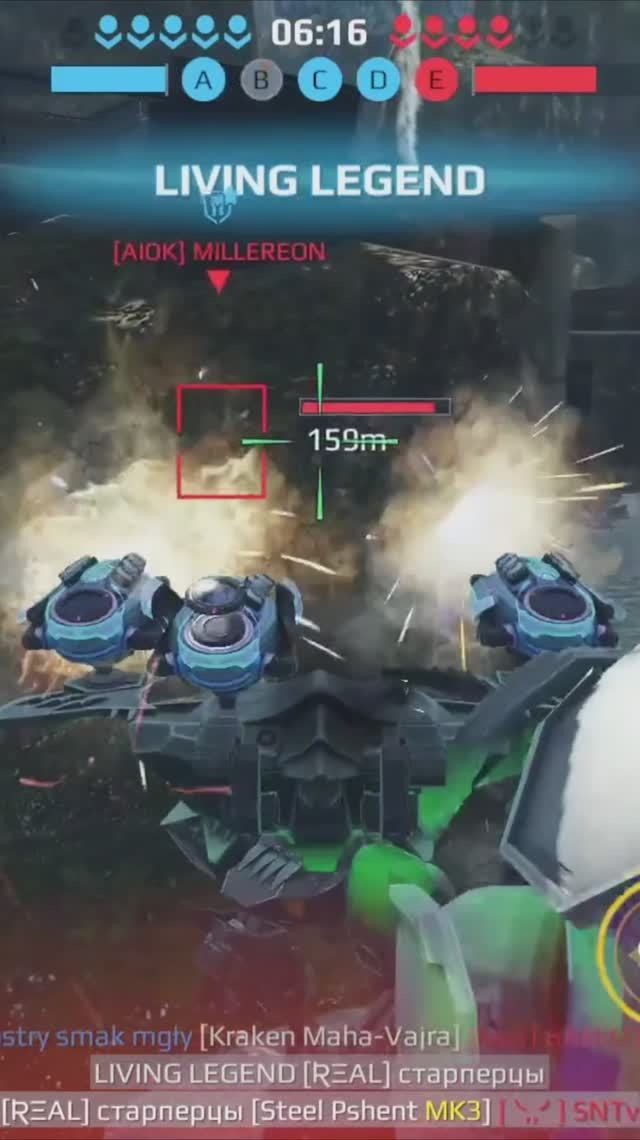 Бегемот берет легенды отжал центр у красных в лиге чемпионов 2025 War Robots #wrcommander смотреть онлайн