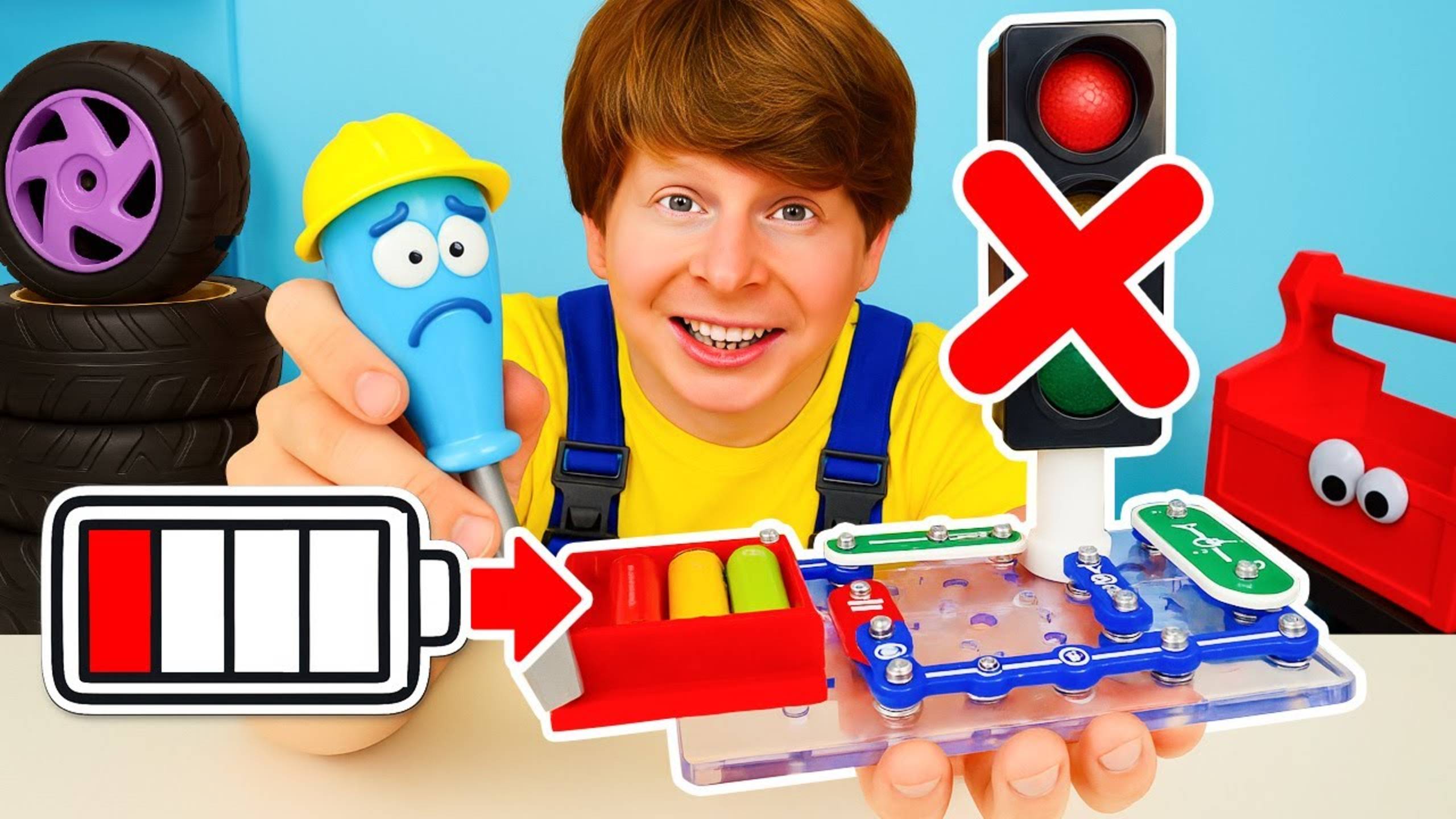 Авария у школы! Робокар Полли и Саша спешат на помощь со светофором! смотреть онлайн