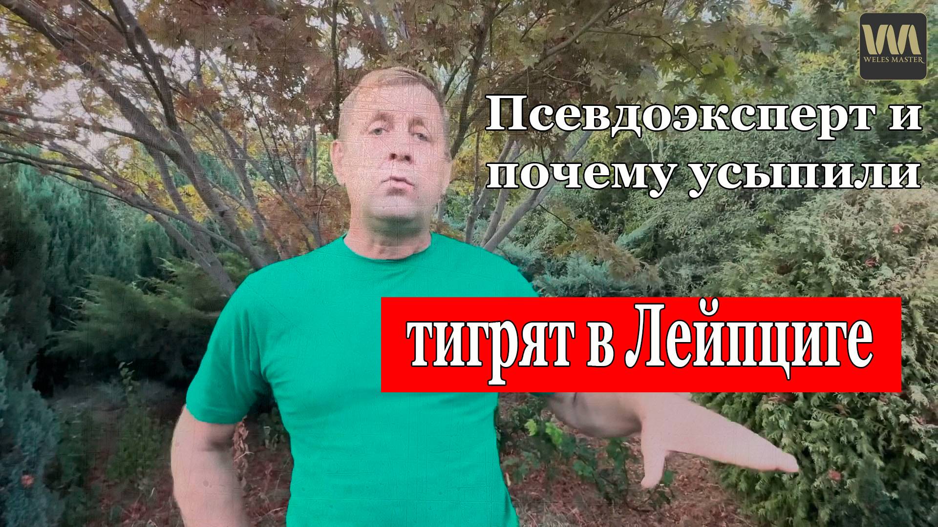 Олежка Зубков - псевдоэксперт / Почему на самом деле усыпили тигрят в Лейпциге, 14 августа смотреть онлайн