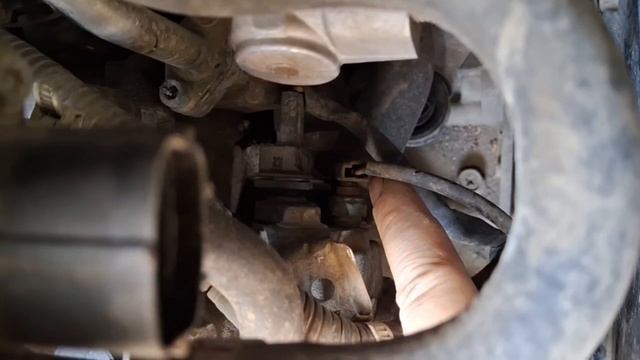 Где датчик Матиз 1,0 литра