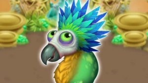 Фанатский Мимик на Острове Золота в My Singing Monsters (Мои Поющие Монстры, Msm, Мсм)