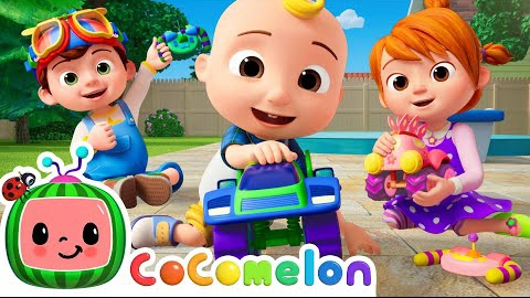 Cocomelon. Гонки на машинках