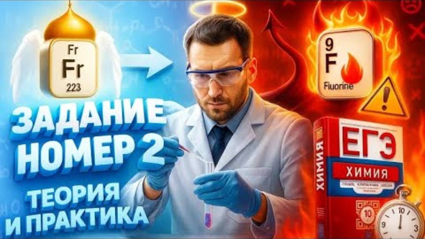 ХАРАКТЕРИСТИКА ЭЛЕМЕНТОВ в ЕГЭ по ХИМИИ | КАТАЛОГ №2 за 10 МИНУТ