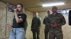 Наталья Качура. Концерт в зоне СВО