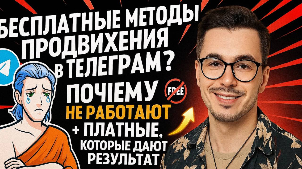 Продвижение Телеграм канала в 2025 году. Платные и бесплатные способы, которые работают
