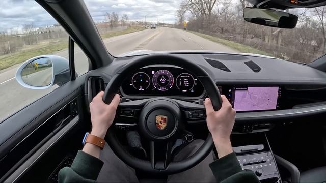 Porsche Cayenne S 2024 POV Test Drive смотреть онлайн