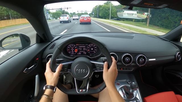 Audi TTS 2023 POV TEST DRIVE смотреть онлайн
