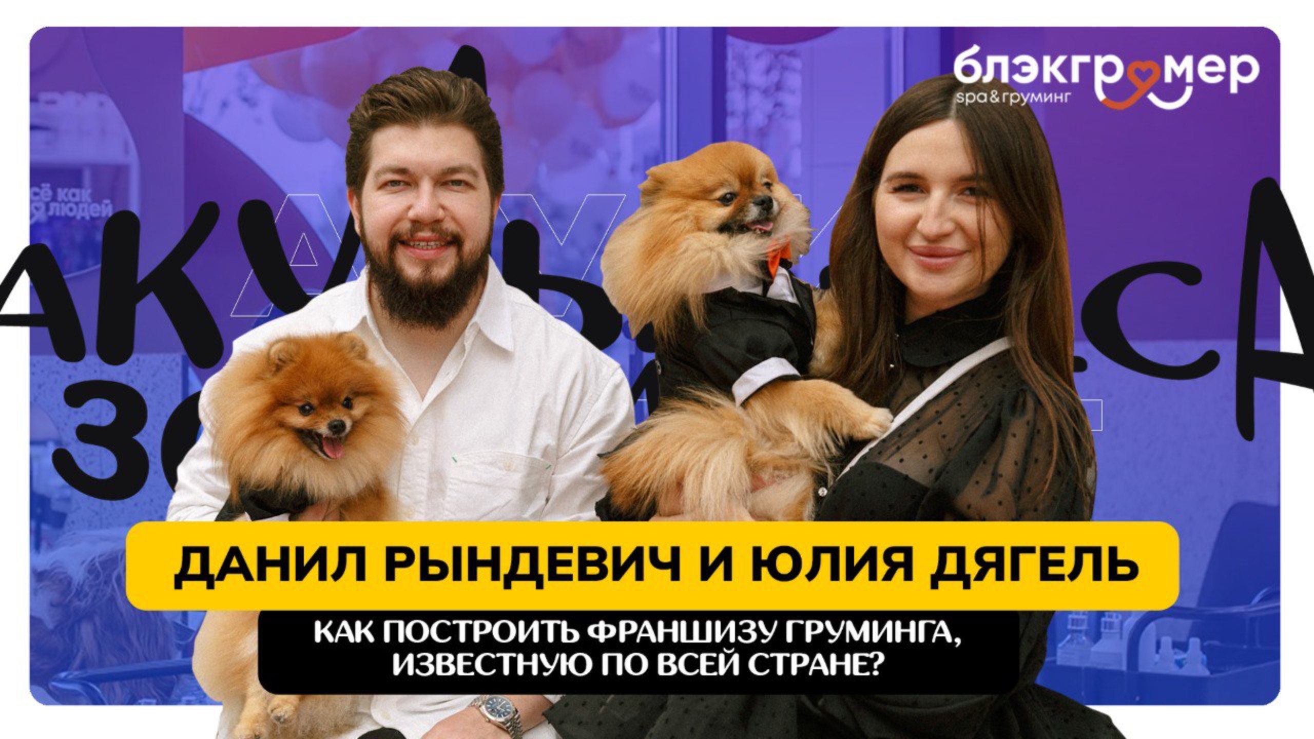 КАК ПОСТРОИТЬ ГРУМИНГ-ФРАНШИЗУ, ИЗВЕСТНУЮ ПО ВСЕЙ СТРАНЕ? АкулыЗообизнеса в гостях у Блэкгрумер