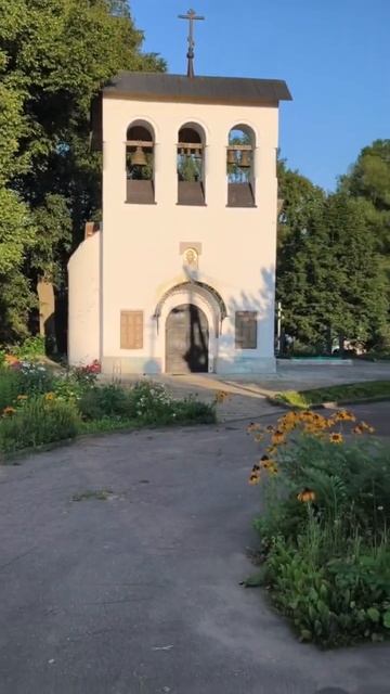 Никольский храм село Каменское 1312, там держали Рубеж. #Нарофоминск #Храм смотреть онлайн