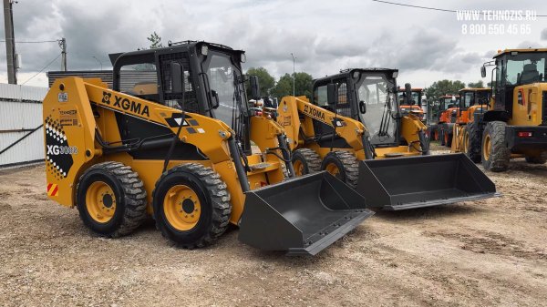 ОБЗОР | Сравнение мини-погрузчиков XGMA XG3080R и XGMA XG3120R.