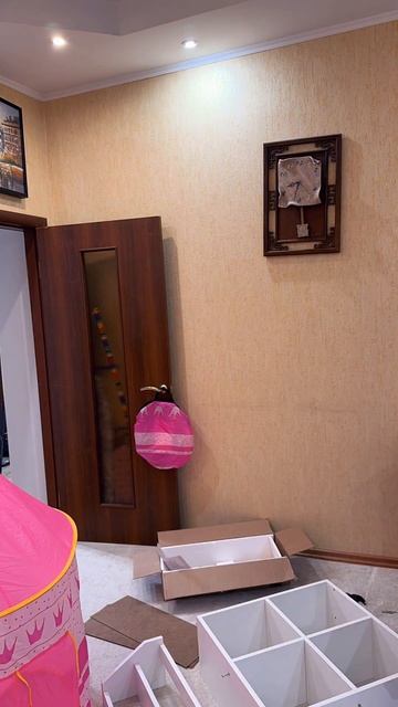 Процесс сборки шкафа для ляльки #3 постепенно наша спальня превращается в детскую комнату #vlog