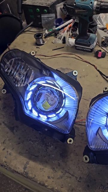 Biled фары на Honda GL1800 Gold Wing