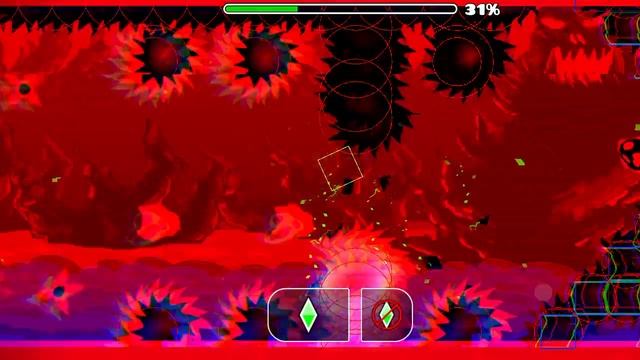мой топовый лвл в Geometry Dash