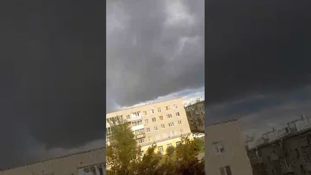 идёт грозовое облако