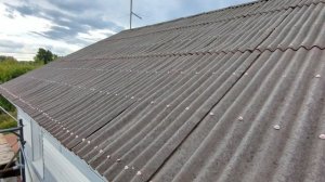 Ондулин. Ремонт через 20 лет.