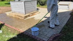 Каменный ковер на даче своими руками