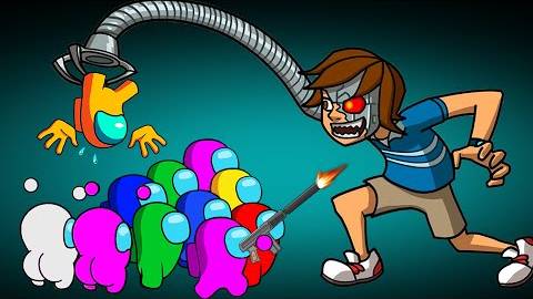 Among us есть спасающийся мистер зло Грегори Магазин игрушек. смотреть онлайн