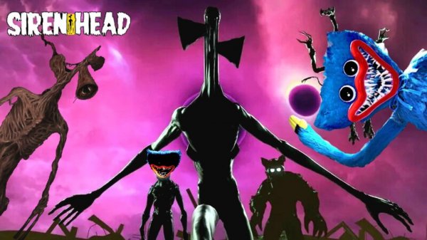 📢 СИРЕНОГОЛОВЫЙ 📢 ХАГГИ - ВАГГИ КТО КРУЧЕ. Siren Head.