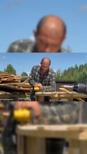 Стройка в заброшенной деревне продолжается