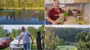 ВО ЧТО ПРЕВРАТИЛОСЬ НАШЕ ОЗЕРО. Я НА КУХНЕ, ПРИЕХАЛ ЮРА.