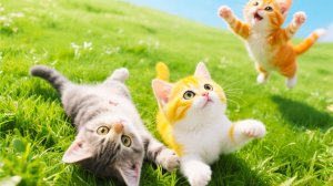 😹Милые Кошки и Котята мяукают на солнце🔥