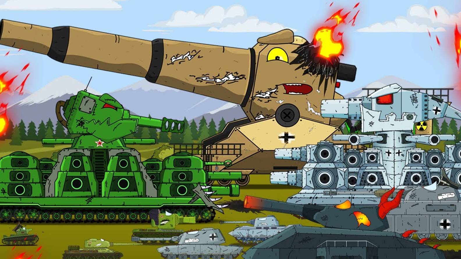 Все серии 2 сезона - Монстры из Металла - Мультики Про Танки (WAR ANIMATOR) смотреть онлайн