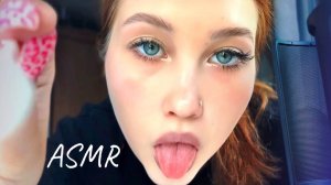 АСМР РАССЛАБЛЯЮЩИЙ МАССАЖ ЛИЦА МОКРЫМИ ПАЛЬЧИКАМИ  ВАТНЫМИ ПАЛОЧКАМИ  ЗВУКИ РТА  ПОЦЕЛУИ | ASMR