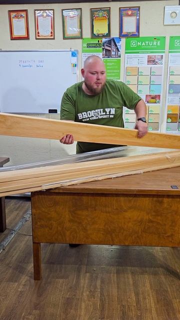 Терраса из лиственницы распаковка