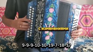 МИН ЯРАТАМ СИНЕ ТАТАРСТАН НА ГАРМОНИ - ОБУЧАЮЩИЙ ВИДЕОРАЗБОР ЦИФРАМИ