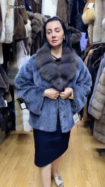 Полушубки из норки красивых оттенков смотреть онлайн